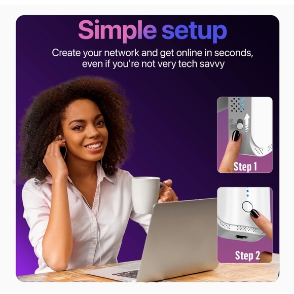 cryo360 Macard WiFi Extender /Booster | 2023 Release Up to 74% Faster - Picture 4 of 7